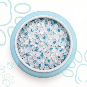 Crystal cat litter
